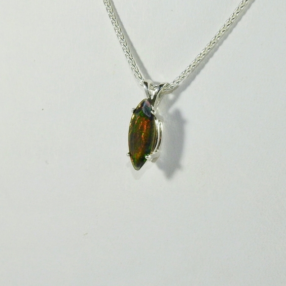 Black Opal Necklace - Picture 3 of 6